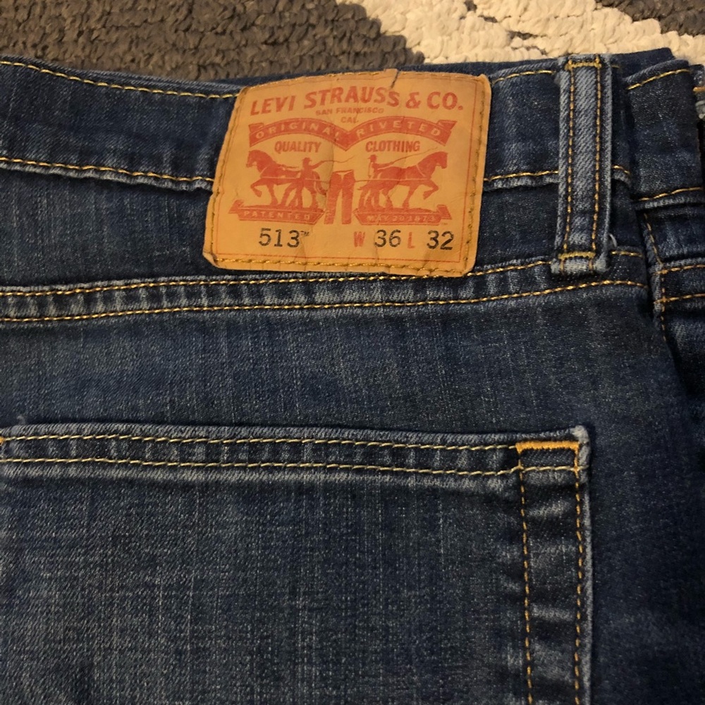 Men’s Levi’s 513 Slim Straight jeans